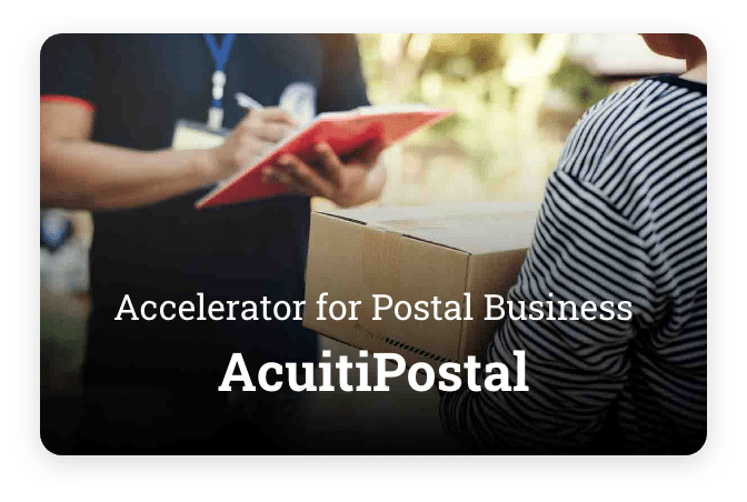 Accelerator for Postal Business - AcuitiPostal